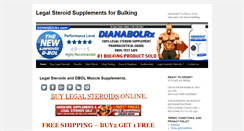 Desktop Screenshot of dianabolrx.com
