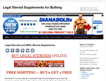 Tablet Screenshot of dianabolrx.com